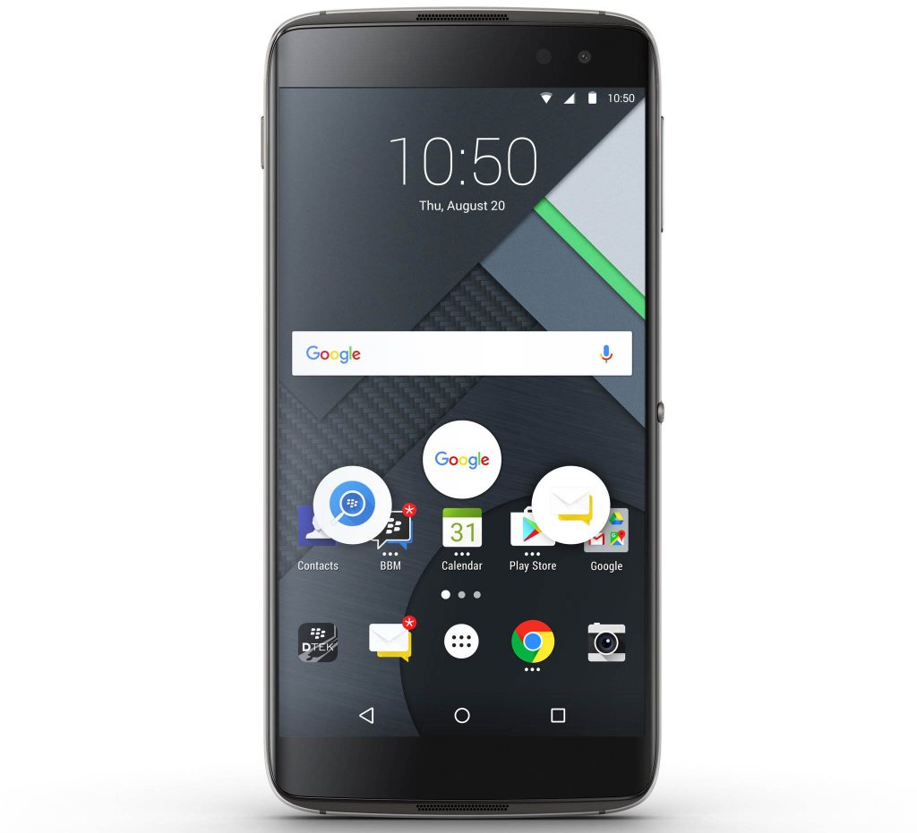 BlackBerry DTEK60 es lanzado en tiendas online de la marca
