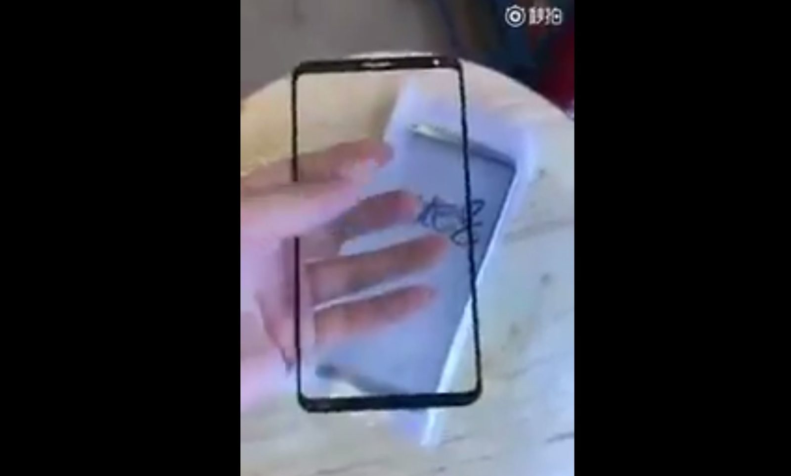 Video: panel frontal del Samsung Galaxy Note 8