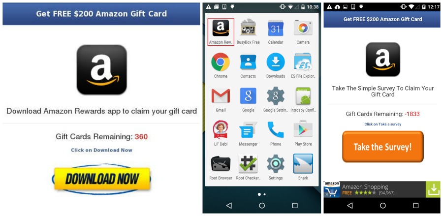 Capturas del virus Gazon, gracias a Adaptive Mobile