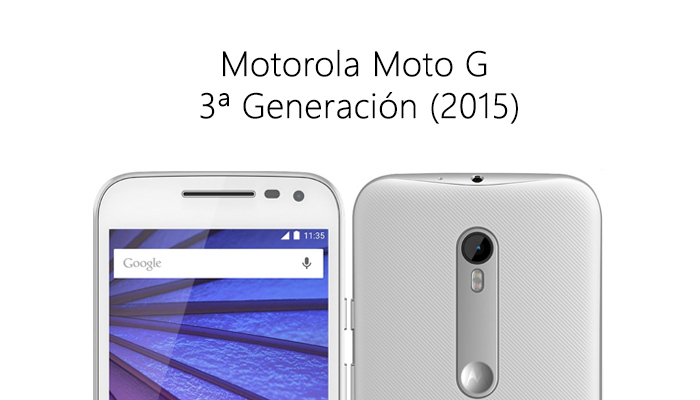 Motorola Moto G 2015