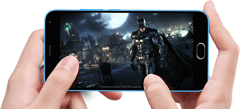 Gracias a la rápida memoria flash y los 2 GB de RAM, el Meizu M2 no debería tener problemas para correr juegos pesados.