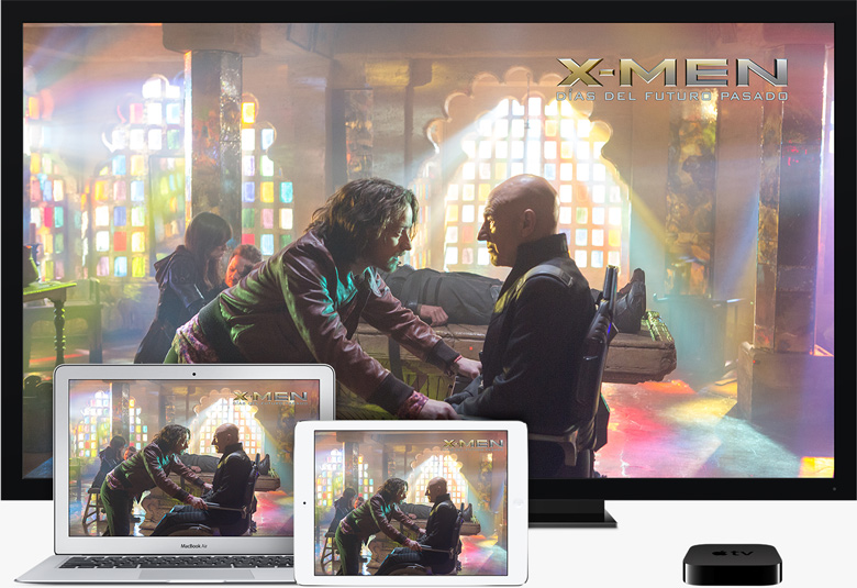 Tu contenido de iCloud en Apple TV también