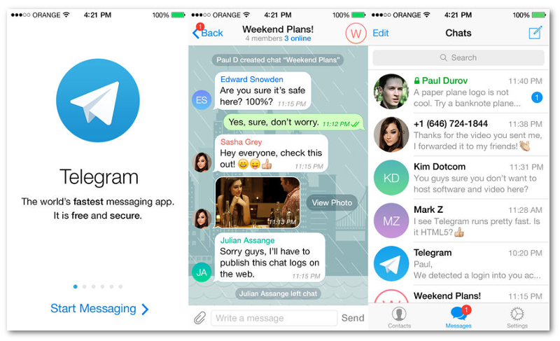 telegram-iOS-app
