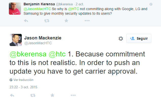tweet htc jason mackenzie