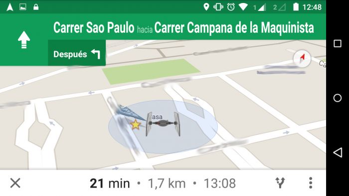 Google Star Wars maps