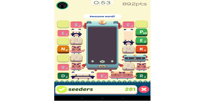 Alphabear English word game