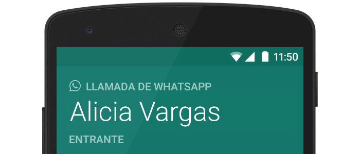 Whatsapp llamada fin de ano