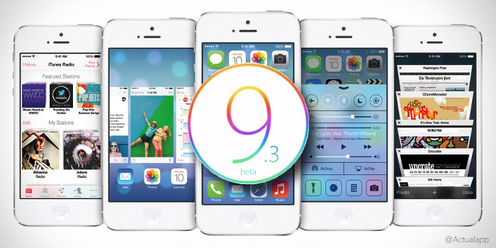 Estas son las novedades de iOS 9.3 beta