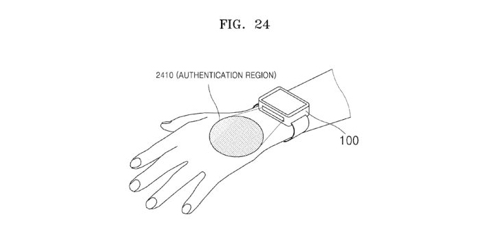 Samsung patenta un escáner de venas para un smartwatch
