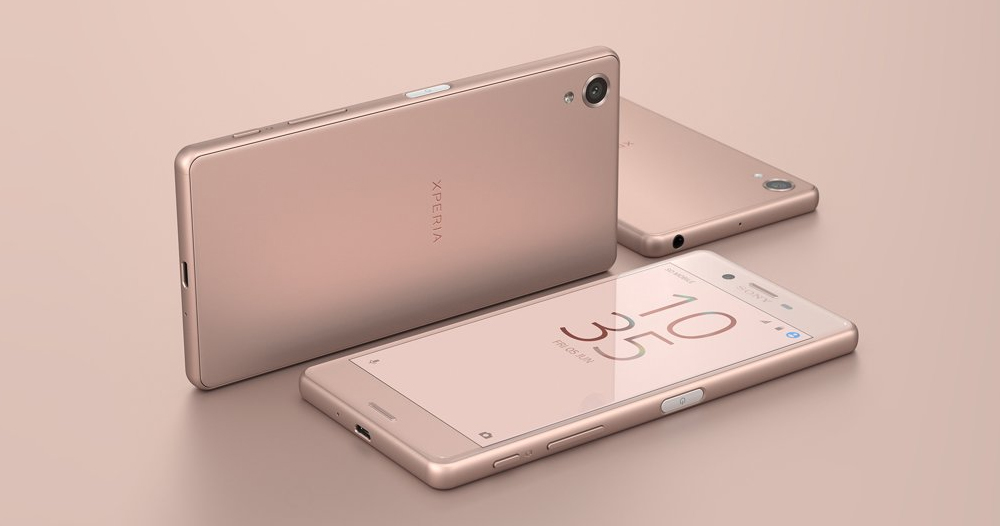 sony xperia x web