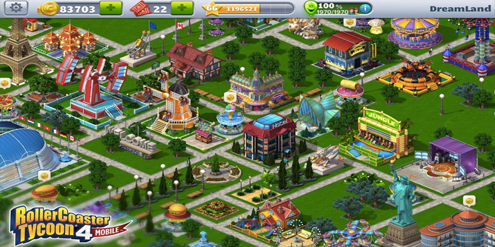 RollerCoaster Tycoon 4 Mobile