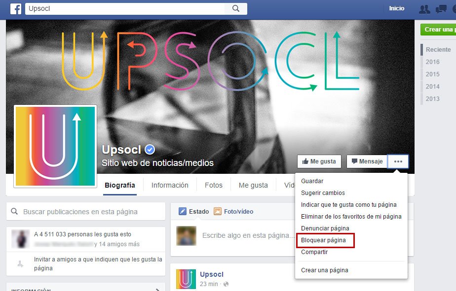 bloquear pagina de facebook pc 1