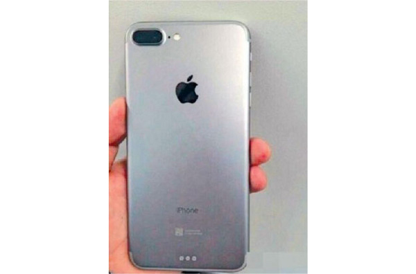 foto iphone 7 trasera filtracion