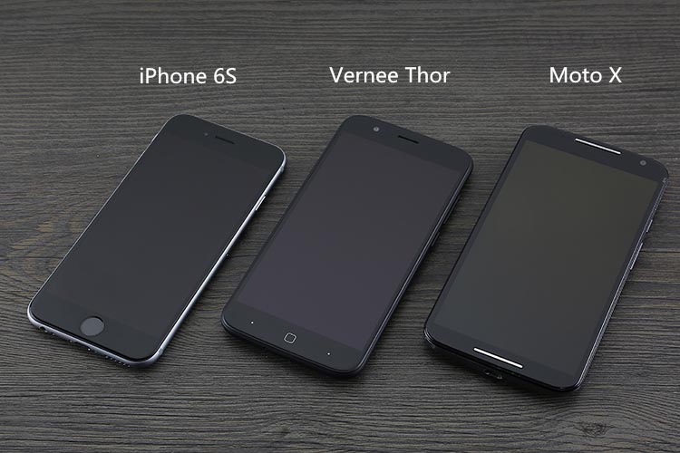 vernee thor iphone 6s moto x comparacion blog