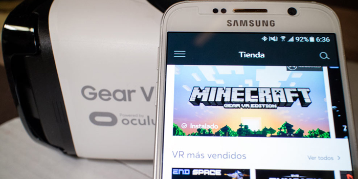 Minecraft Gear VR Edition