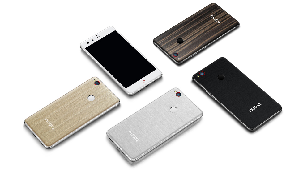 nubia z11 mini colores texturas