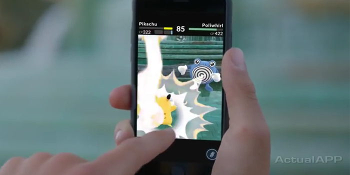 Pokemon GO combate pikachu poliwhirl portada actualapp