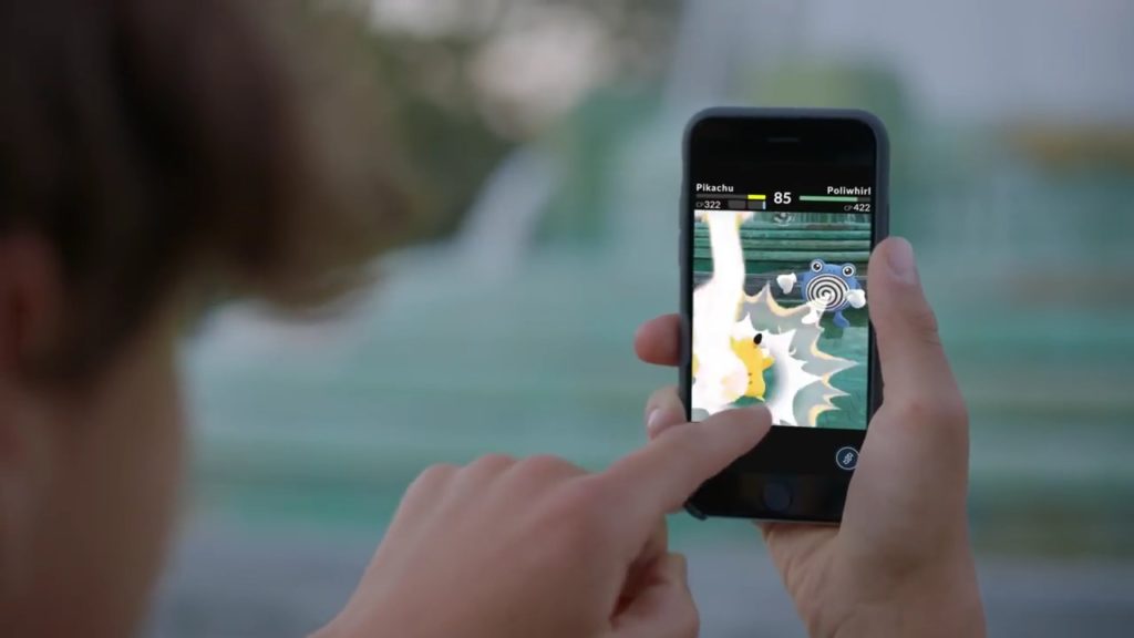 las batallas entre usuarios en Pokemon GO