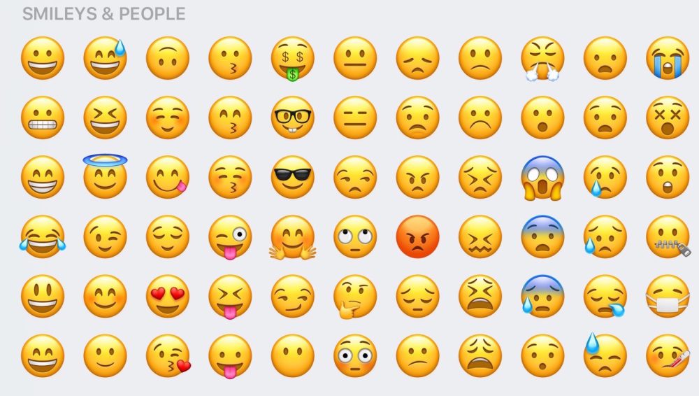 emoji ios 10 rediseño clasicos