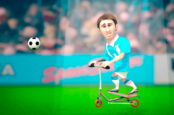 messi space scooter