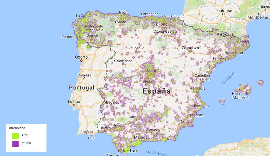 mapa cobertura 4g movistar 2016