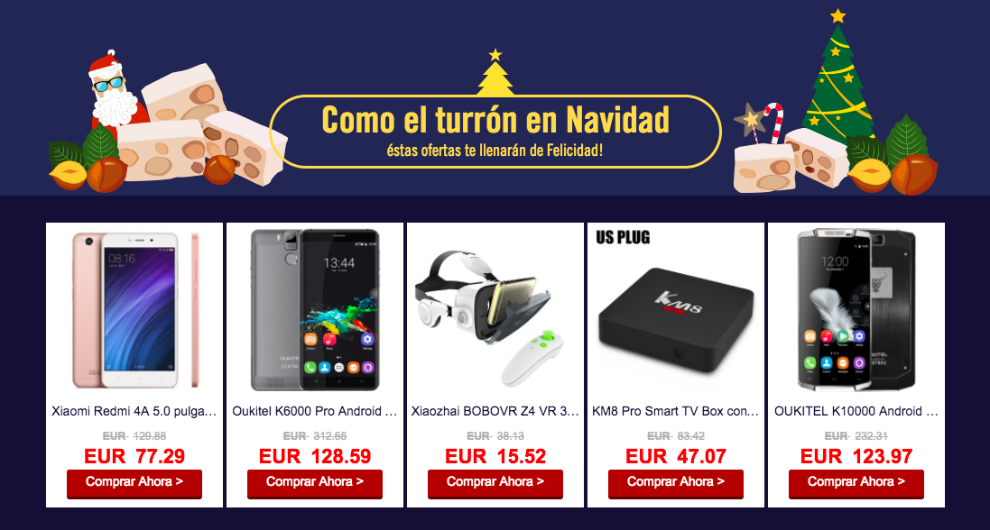 ofertas de navidad