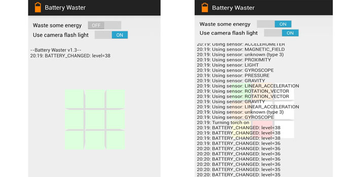 Battery Waster