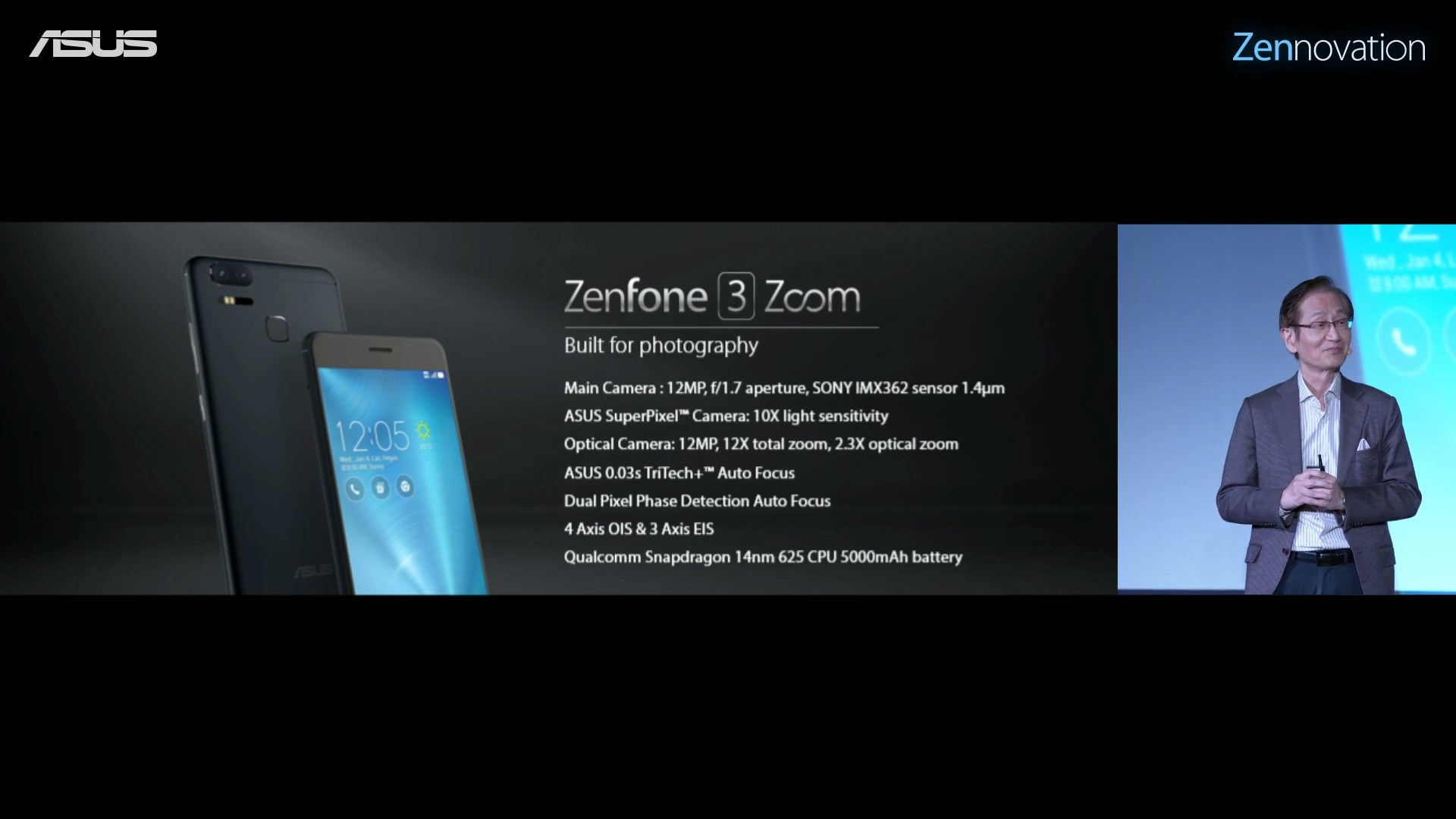 ASUS Zenfone 3 Zoom CES 2017