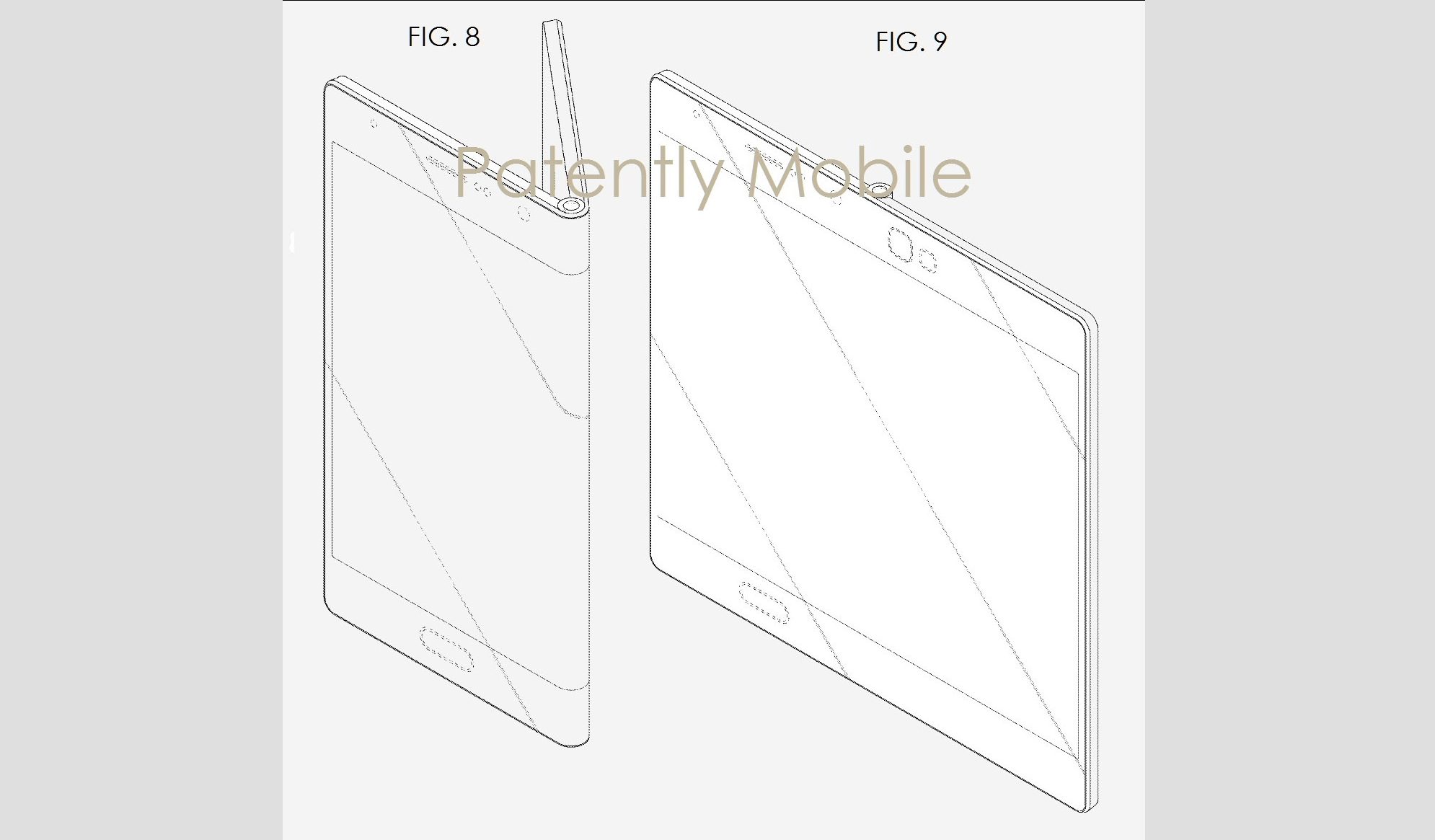 movil plegable de Samsung