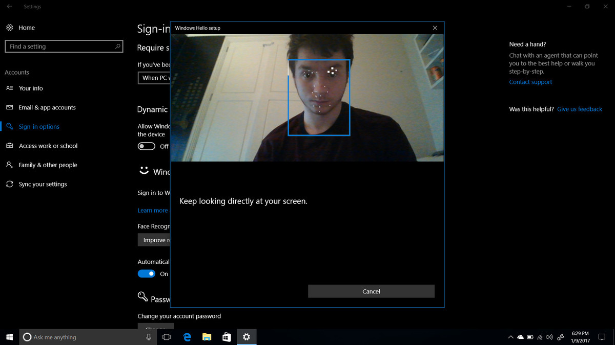 bloquear Windows 10 al alejarse