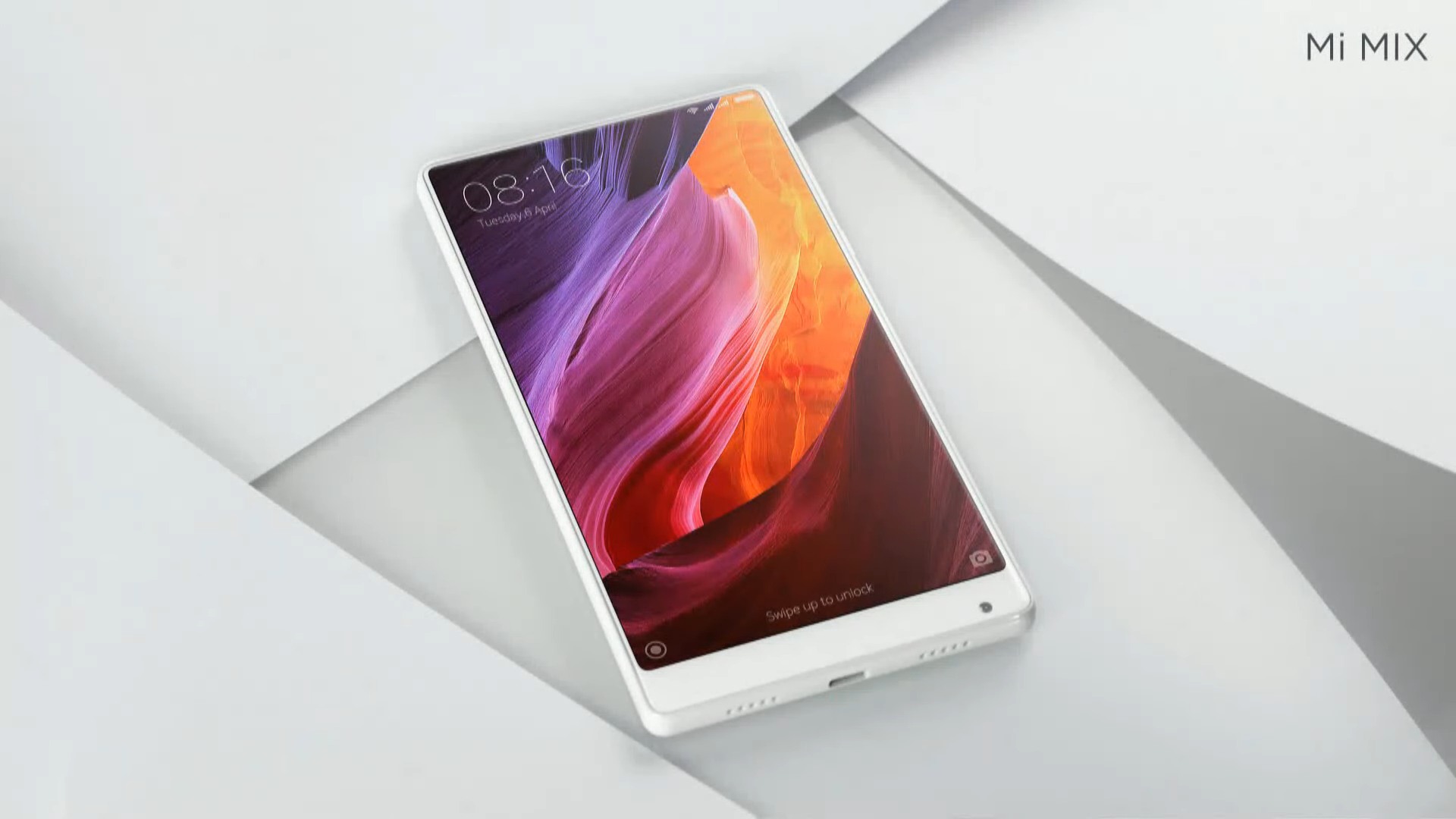 diseno del xiaomi mi mix ii