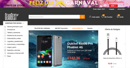 3er Aniversario de GearBest