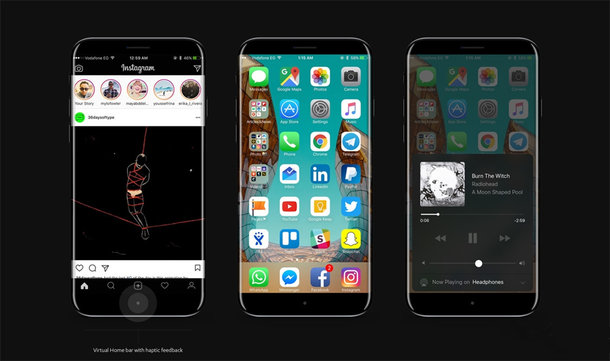 lector de huellas del iPhone 8