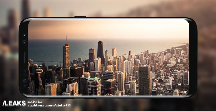 resolucion de pantalla del galaxy s8