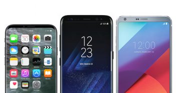 galaxy s8 y iphone 8