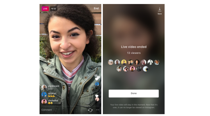 guardar videos live instagram