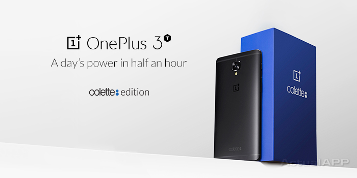 oneplus 3t colette edition