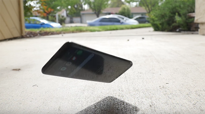 destrozan un galaxy s8