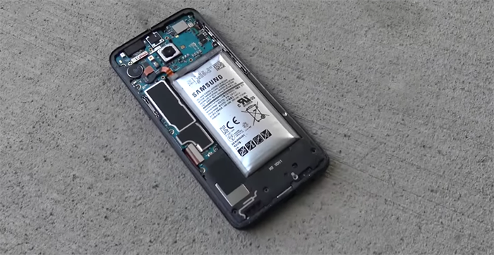 destrozan un galaxy s8