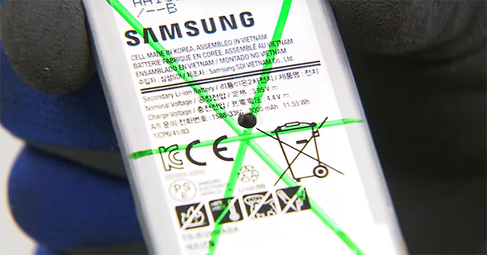 la bateria del galaxy s8 es muy segura