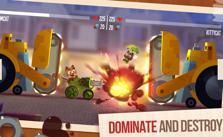 descargar cats crash arena turbo stars
