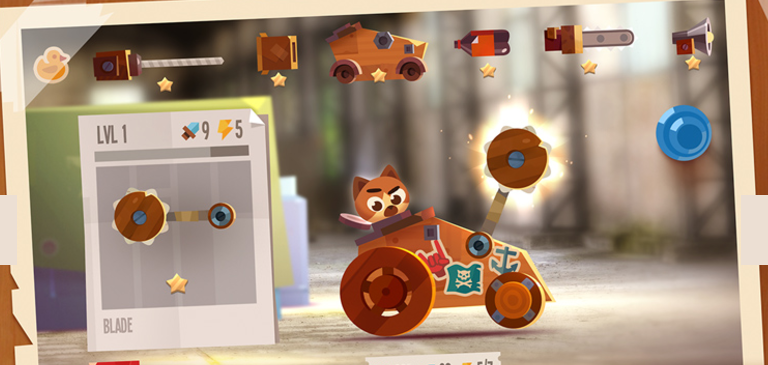 descargar cats crash arena turbo stars