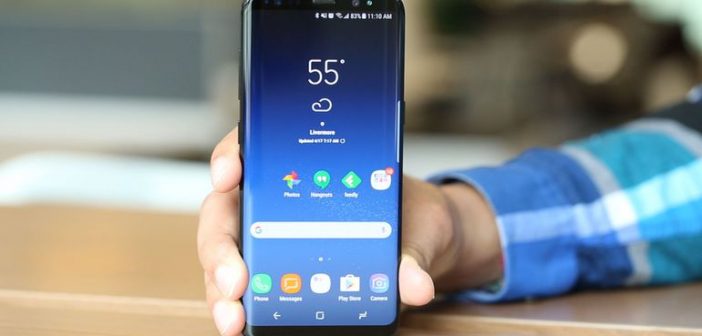 android oreo para el galaxy s8