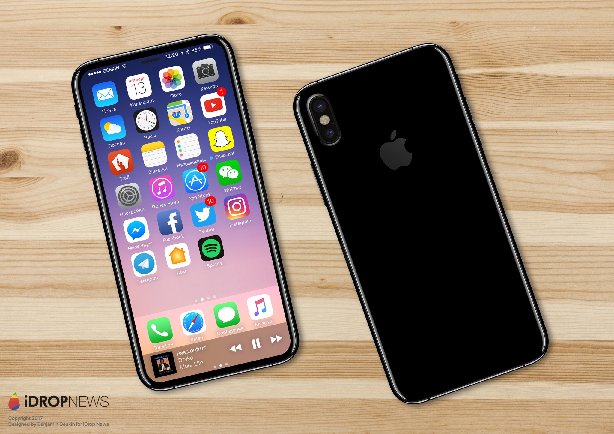 3d touch en el iphone 8