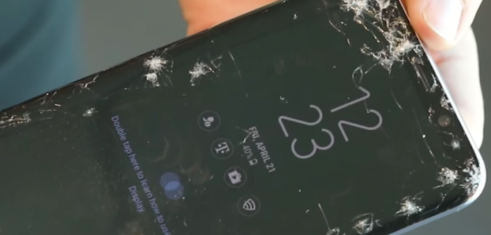 reparar la pantalla del galaxy s8