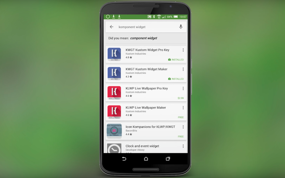 descargar la mejor app de widgets gratis