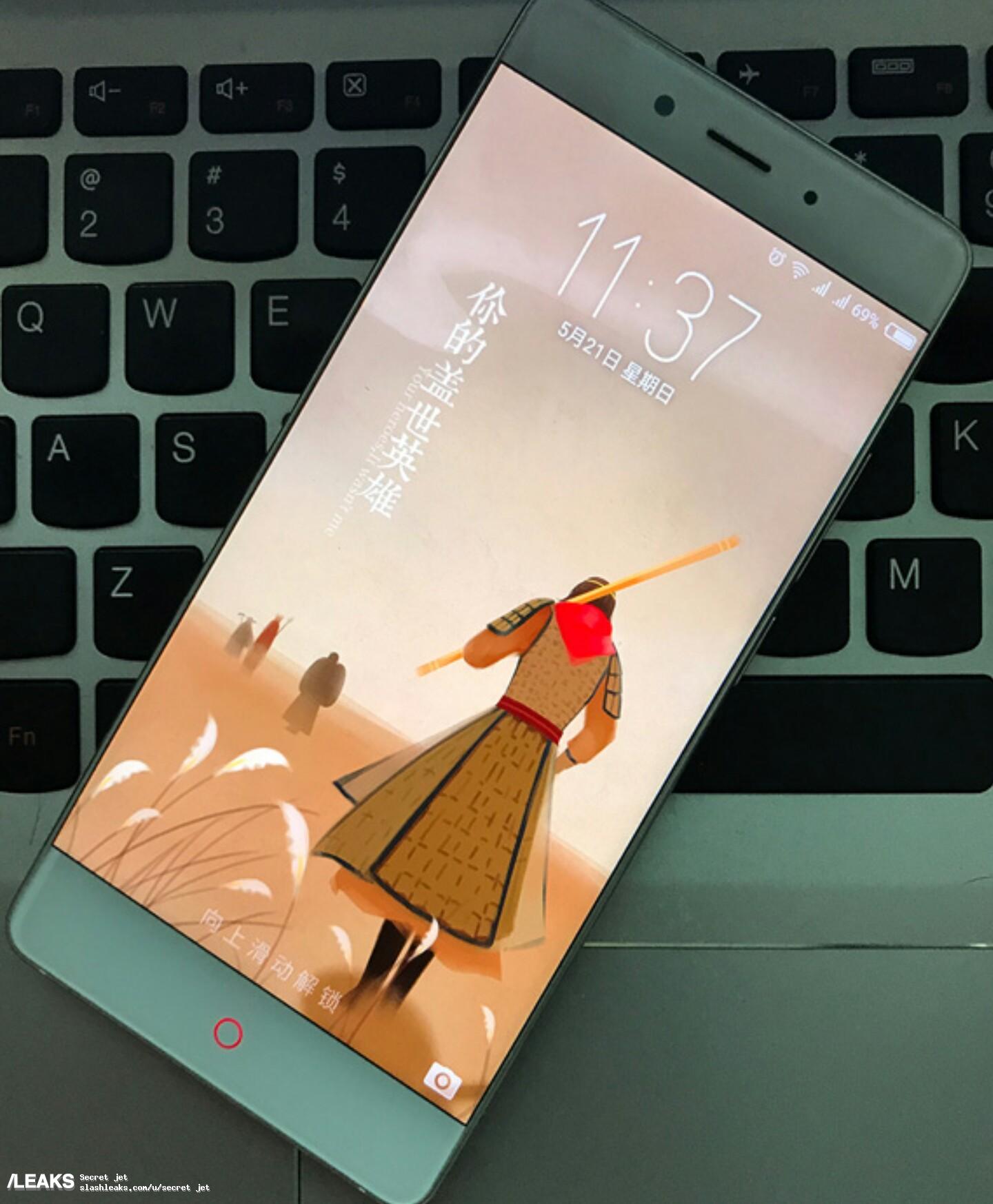 primera foto real del zte nubia z17