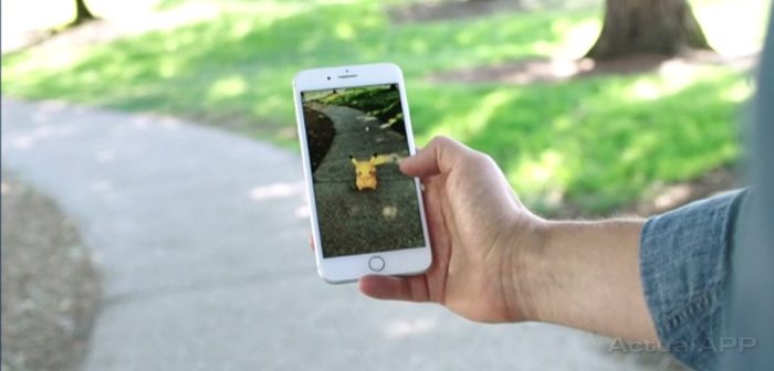 Pokémon GO con la realidad aumentada de Apple