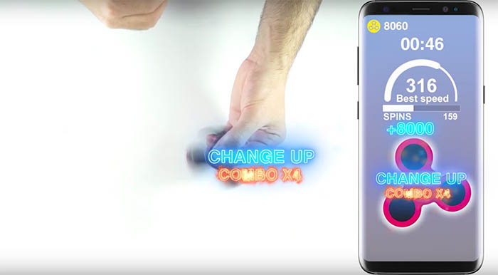 spinner con bluetooth