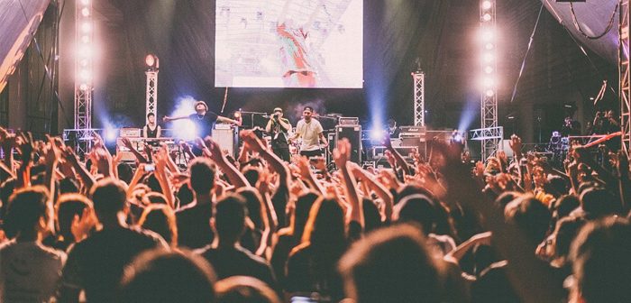 festival de música con el móvil